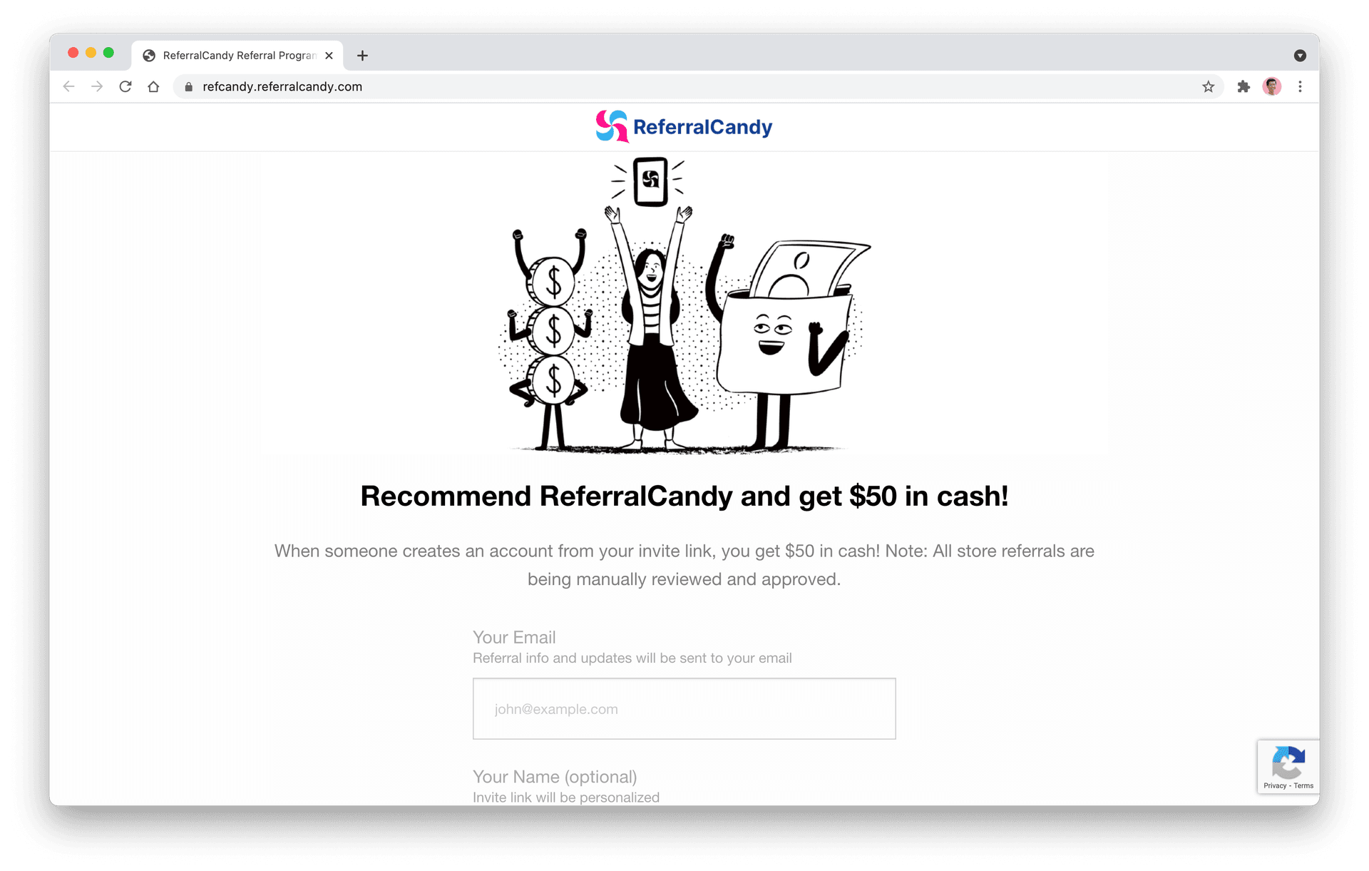 ReferralCandy affiliate program