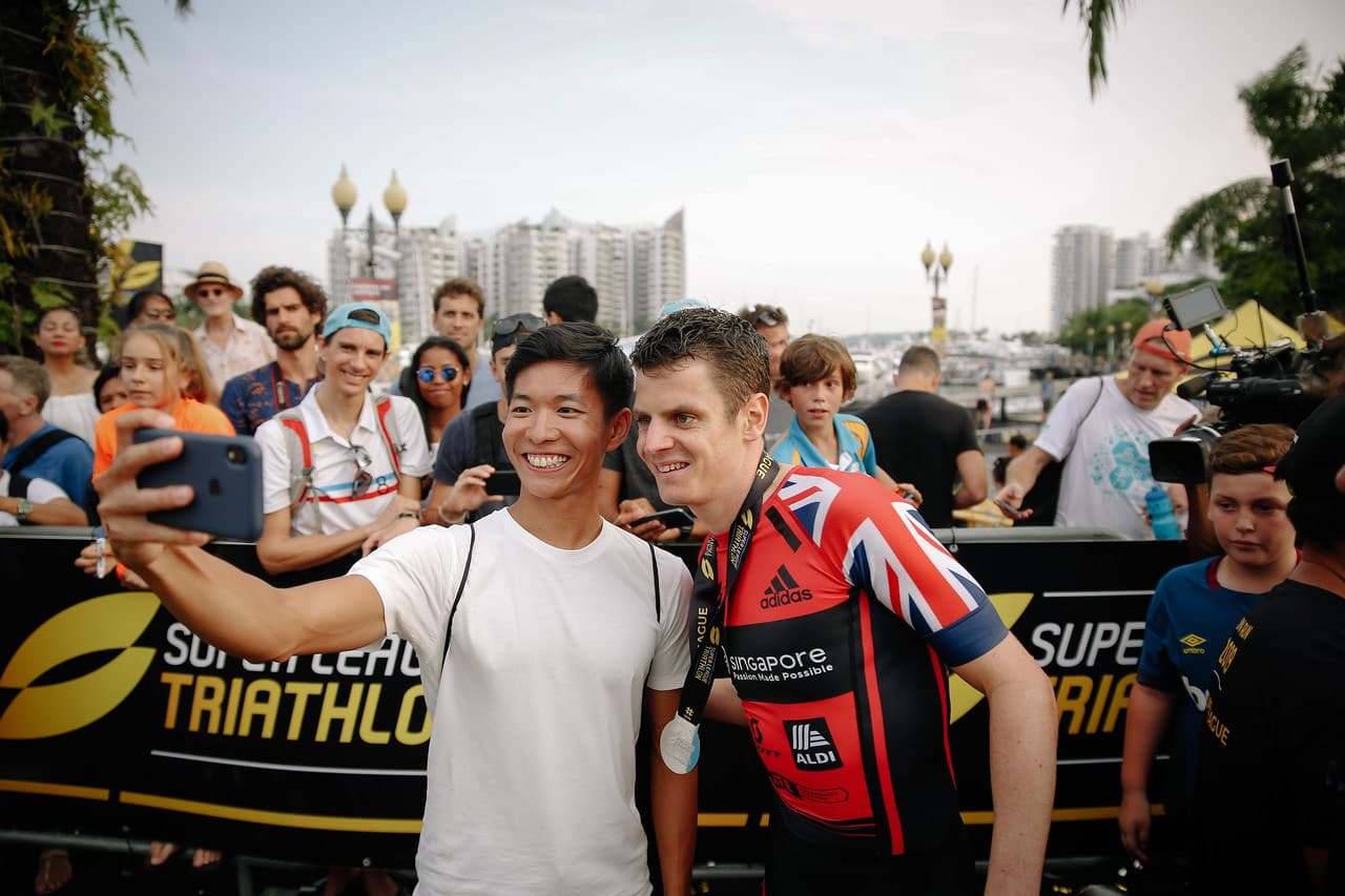 Selfie with Johnny Brownlee