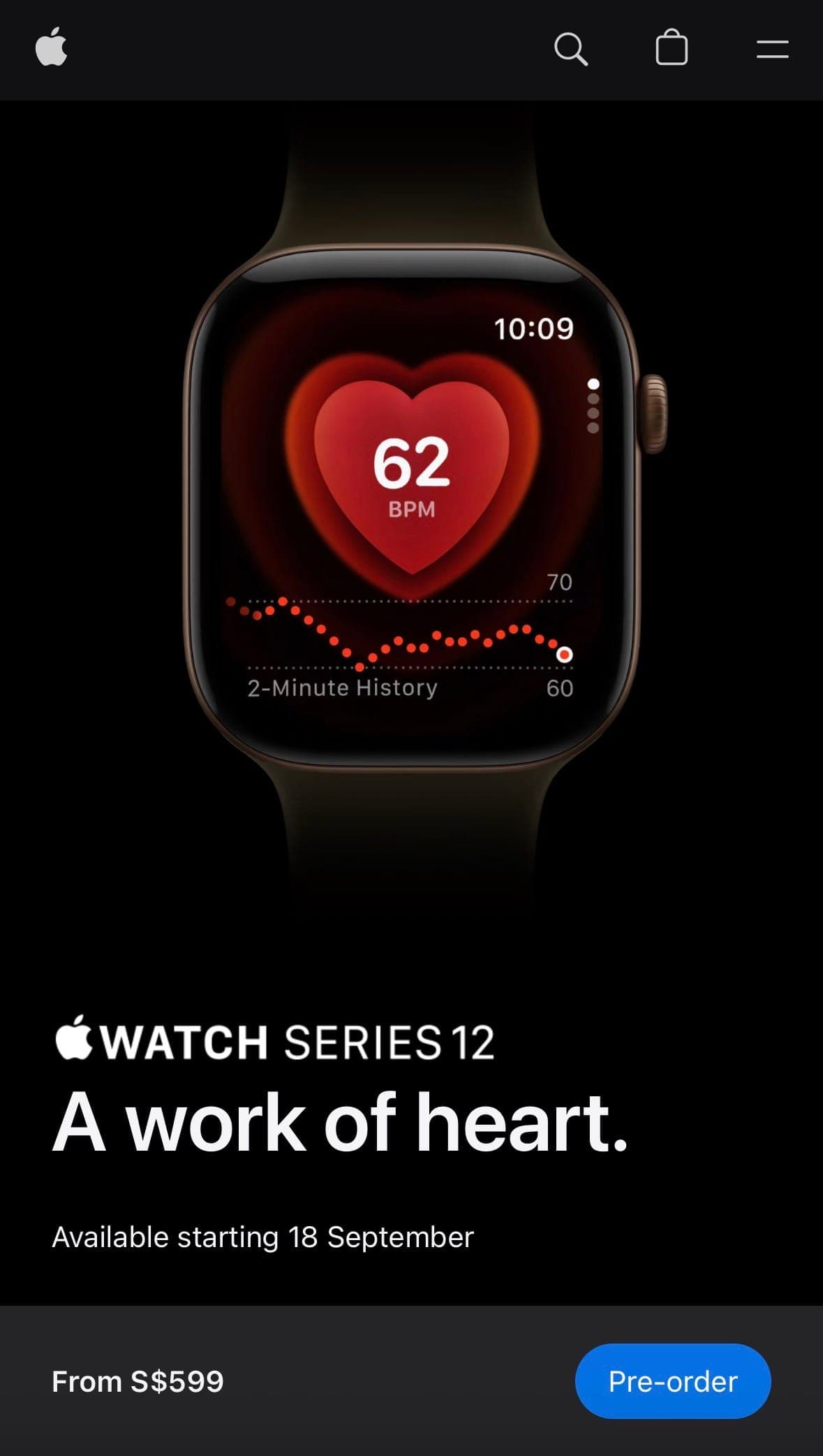 Apple Watch 12 website